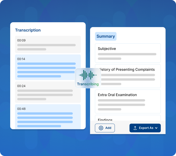 Transcription Interface